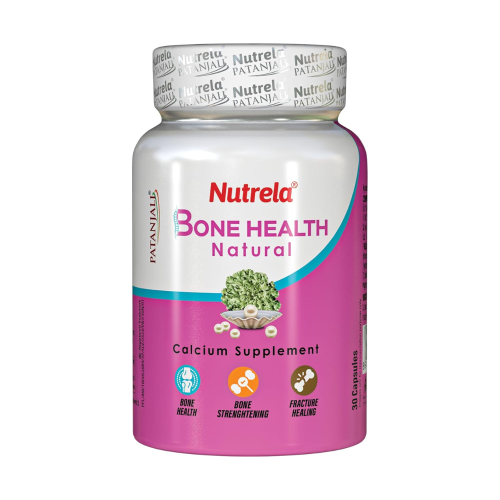Patanjali Nutrela Bone Health Natural Capsules - Distacart