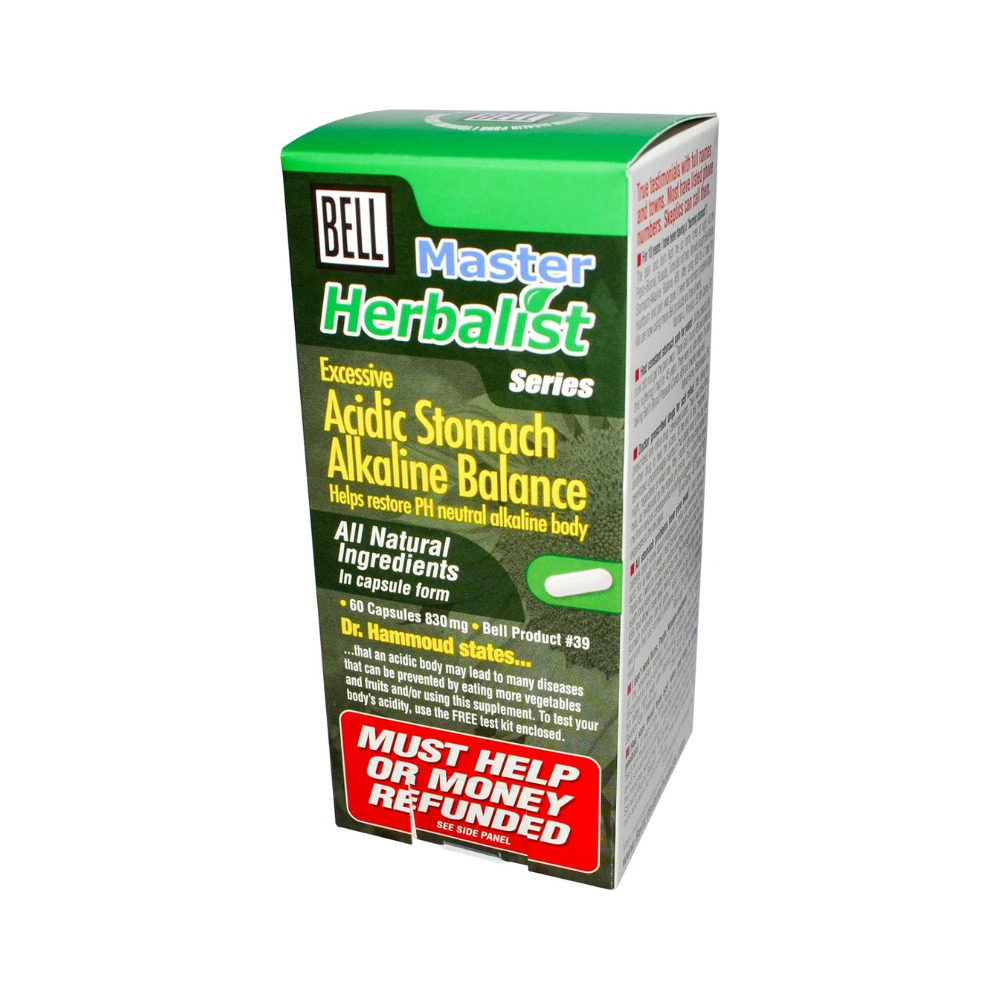 The Ayur House Acidic Stomach Alkaline Balance Capsules - Distacart