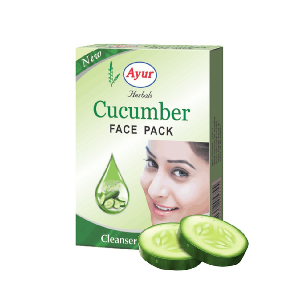 Ayur Herbals Cucumber Face Pack - Distacart