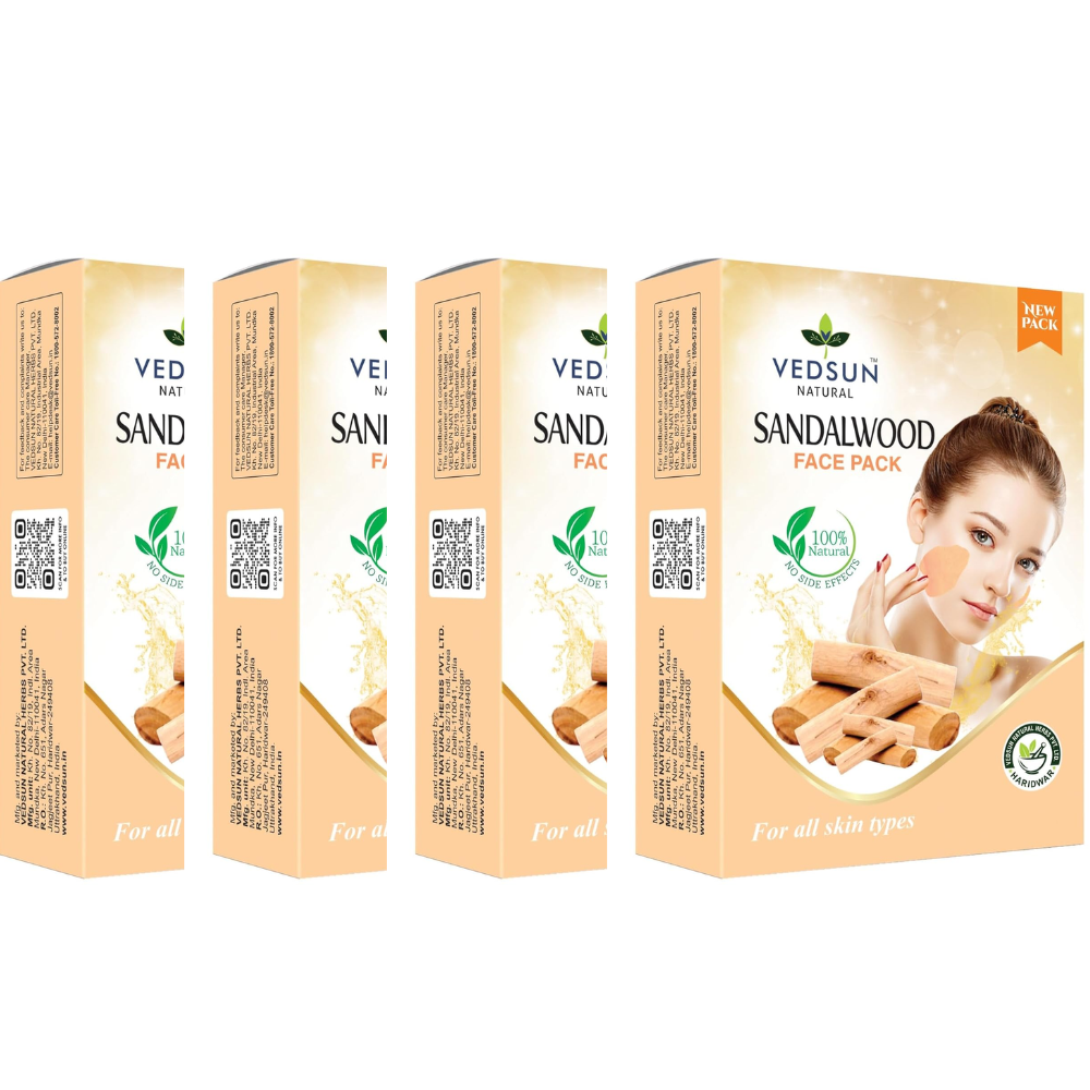 Vedsun Naturals Chandan Face Pack Powder - Distacart