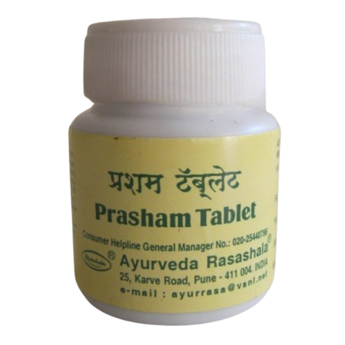Ayurveda Rasashala Prasham Tablets - Distacart