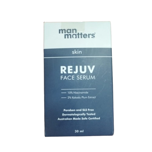 Man Matters Rejuv Face Serum For Men With Niacinamide & Kakadu Plum For All Skin Types - Distacart