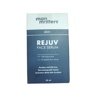 Man Matters Rejuv Face Serum For Men With Niacinamide & Kakadu Plum For All Skin Types - Distacart