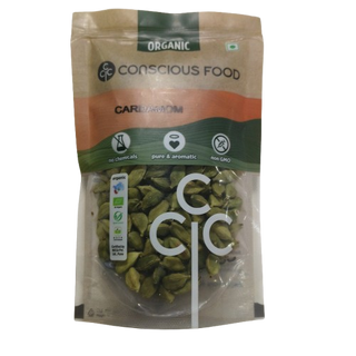 Conscious Food Organic Cardamom (Elaichi) - Distacart