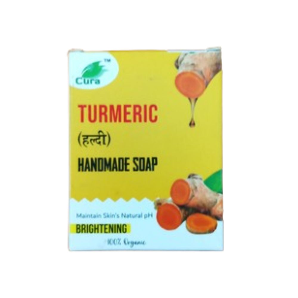 Cura Turmeric Herbal Soap - Distacart