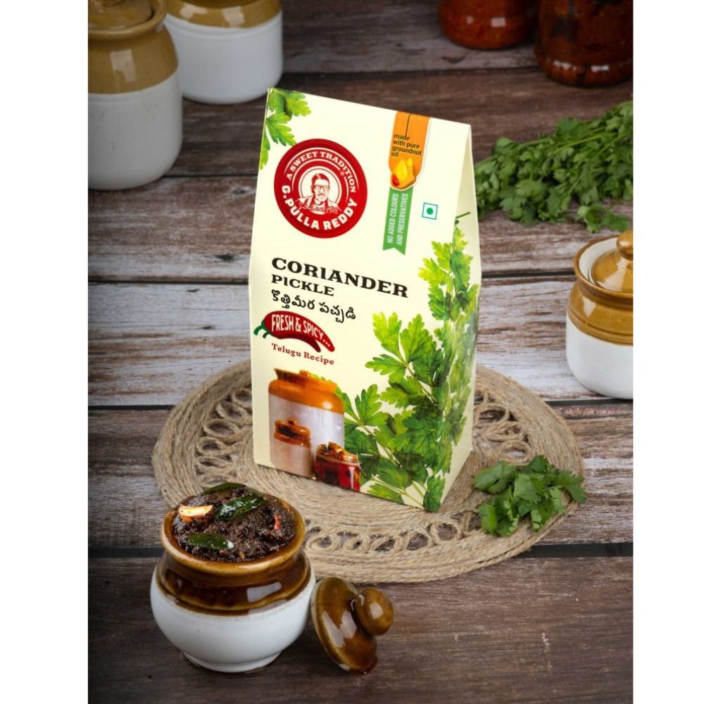 Pulla Reddy Coriander Pickle - Distacart