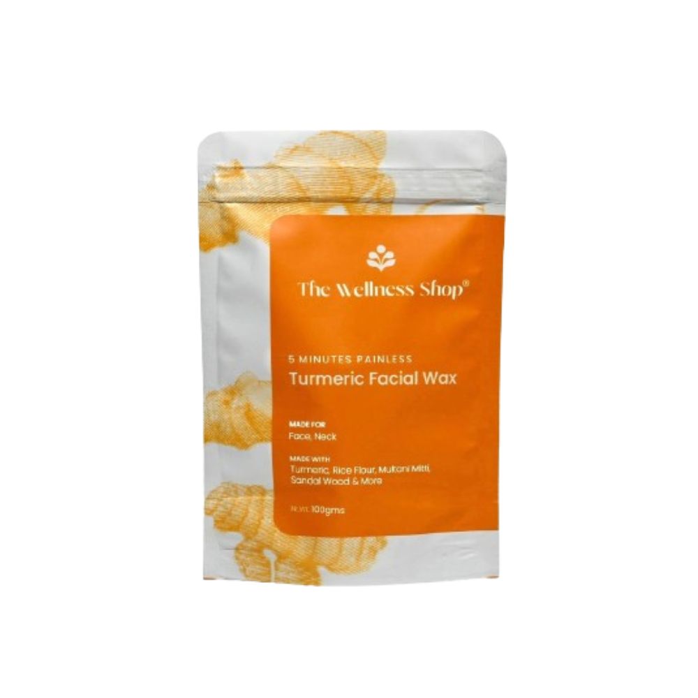 The Wellness Shop Turmeric Facial Wax Powder - Distacart