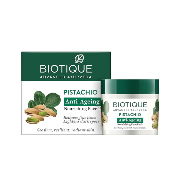 Biotique Bio Pistachio Youthful Nourishing & Revitalizing Face Pack - Distacart