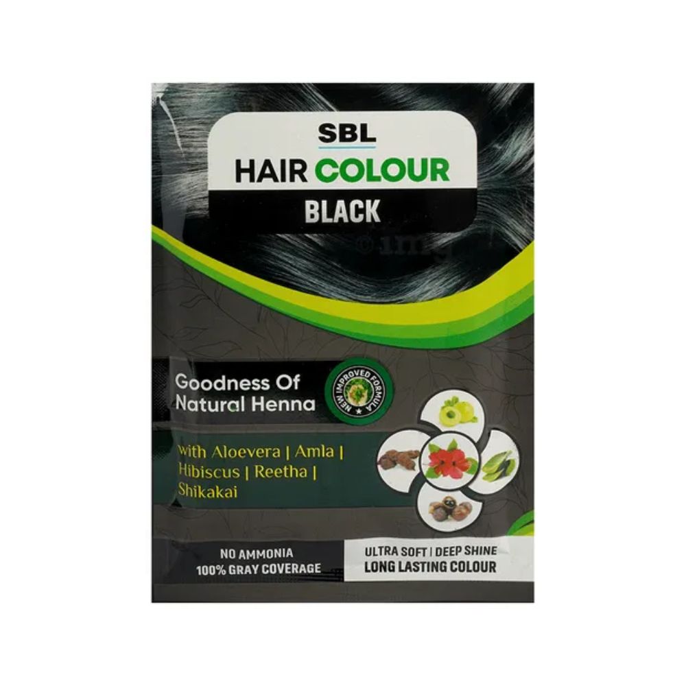 SBL Hair Colour Black - Distacart
