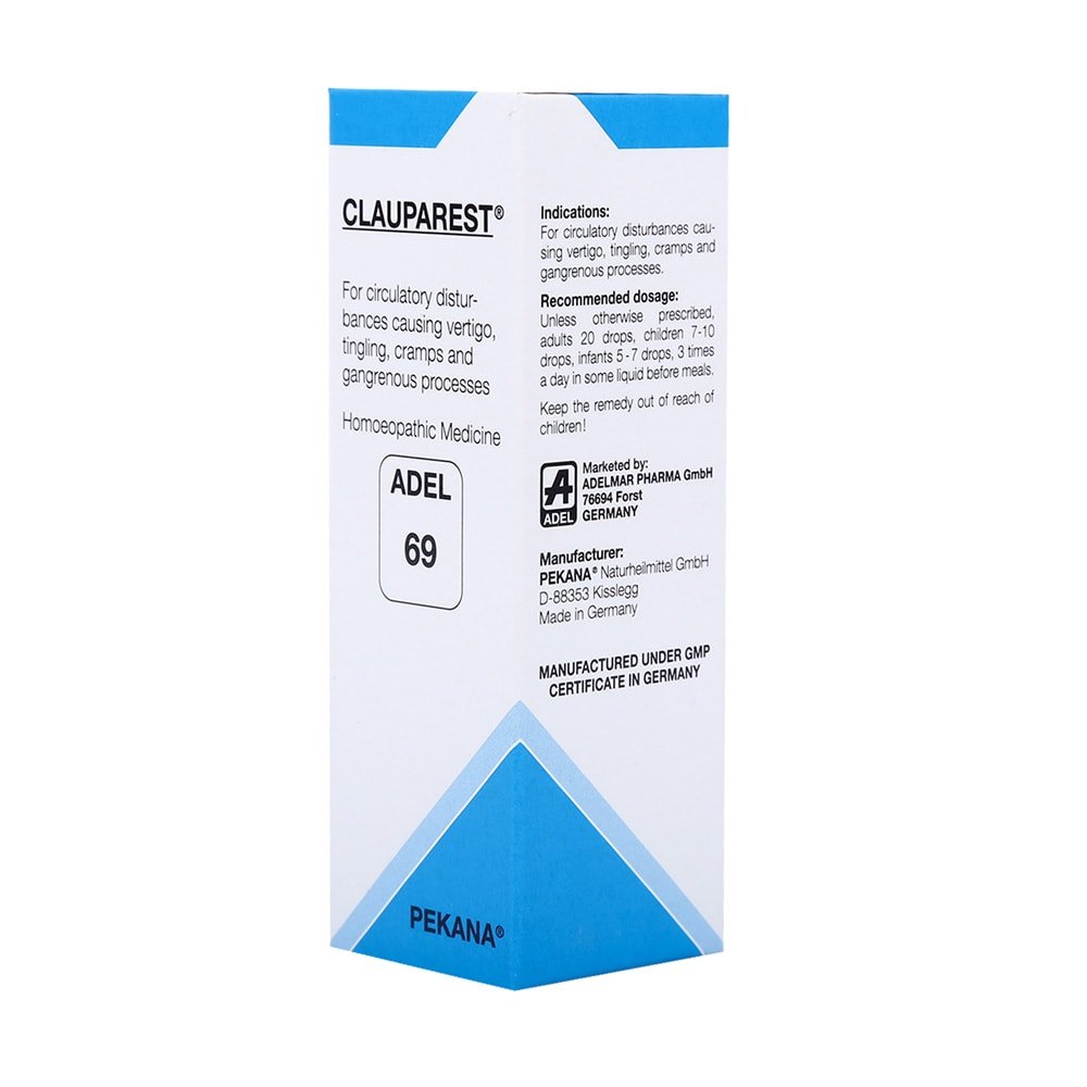  Homeopathy 69 Clauparest Drop