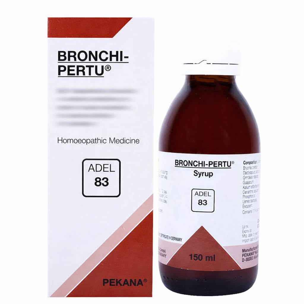 Adel Homeopathy 83 Bronchi-Pertu Syrup - Distacart