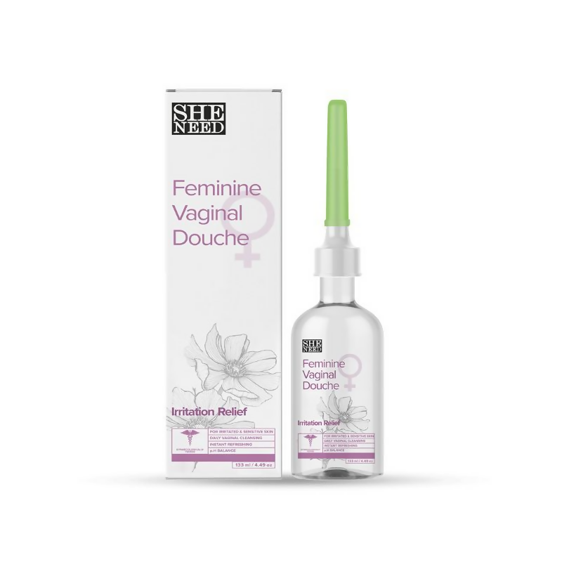 SheNeed Feminine Vaginal Douche- Irritation Relief