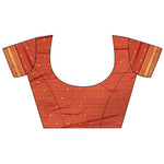 Thumbnail for Joban Fashion Peach Banarasi Soft Silk Woven Saree