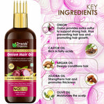 Thumbnail for Dravida Organics Onion Hair Oil with Onion & Black Seed - Dista