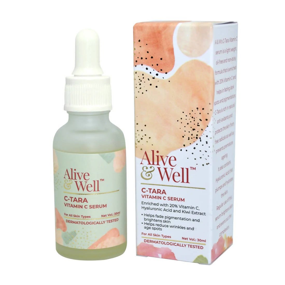 Alive & Well C-Tara Vitamin C Serum - Distacart
