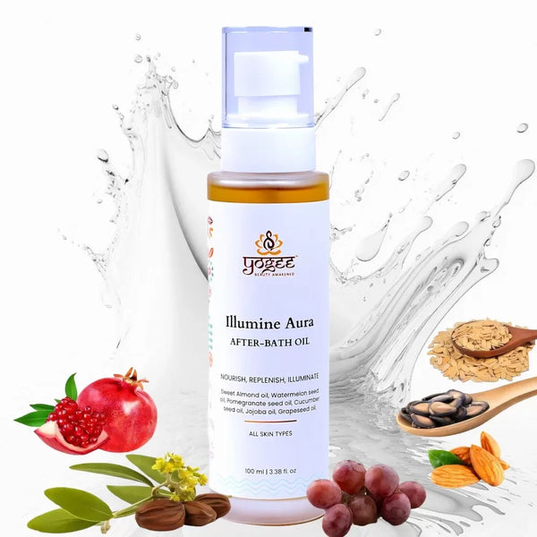 Yogez Illumine Aura After-bath Oil - Distacart