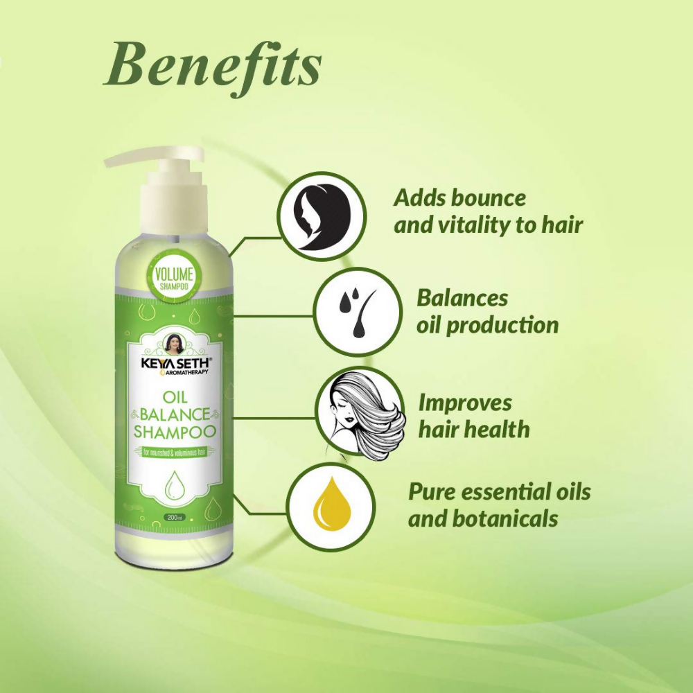 Keya Seth Aromatherapy Oil Balance Shampoo - Distacart