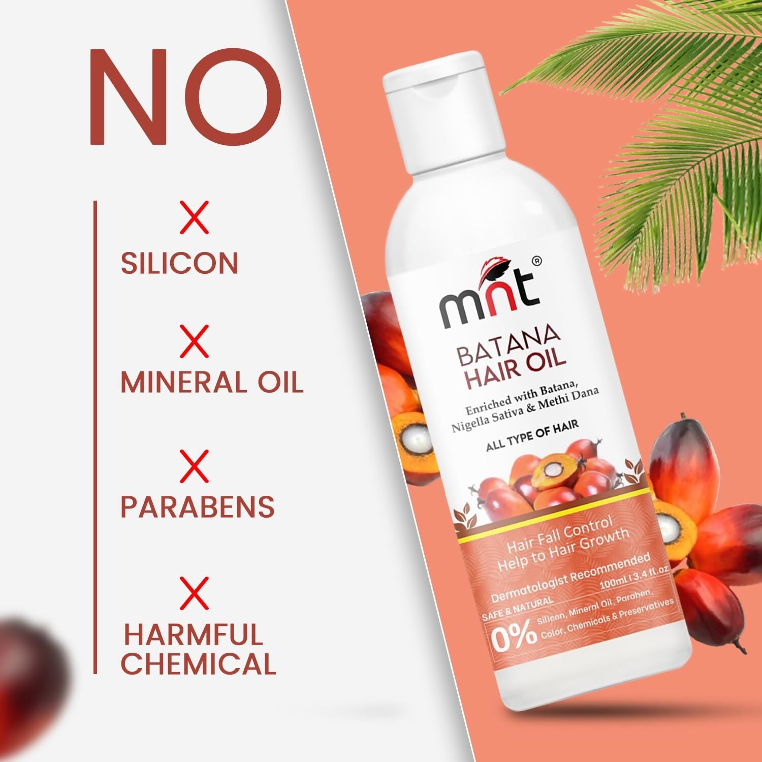 MNT Batana Hair Oil - Distacart