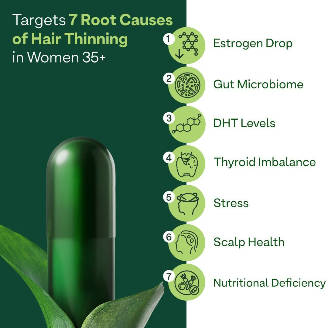 OZiva+ Advanced Hair Growth Actives Capsules for Women - Distacart