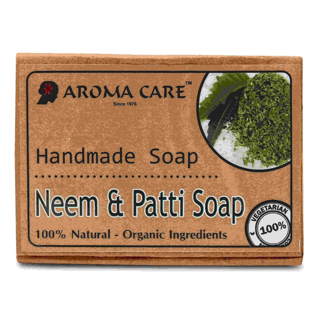 Aroma Care Handmade Neem & Patti Soap - Distacart