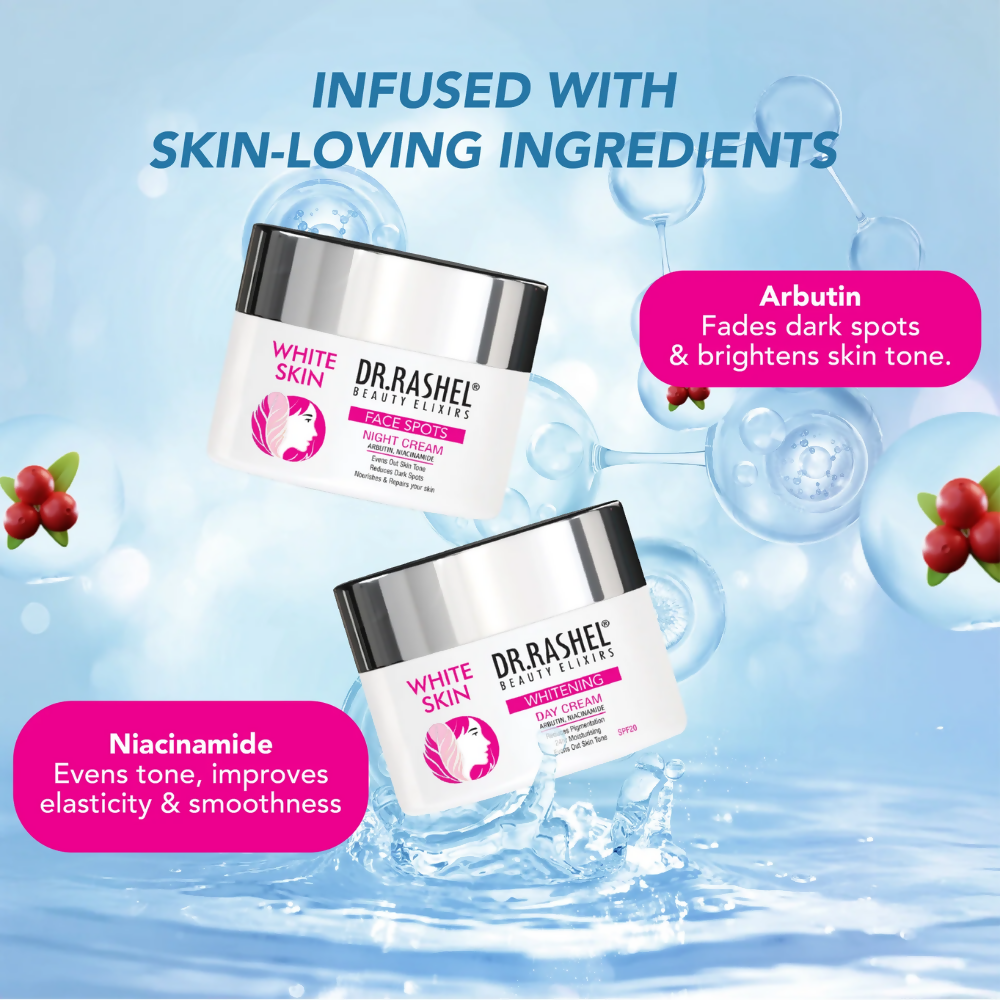 Dr.Rashel White Skin Day & Night Cream Combo - Dista