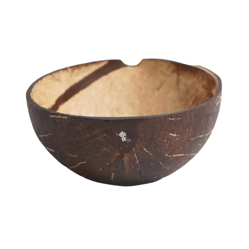 Thenga Natural Oval Coconut Shell Bowls - Dista