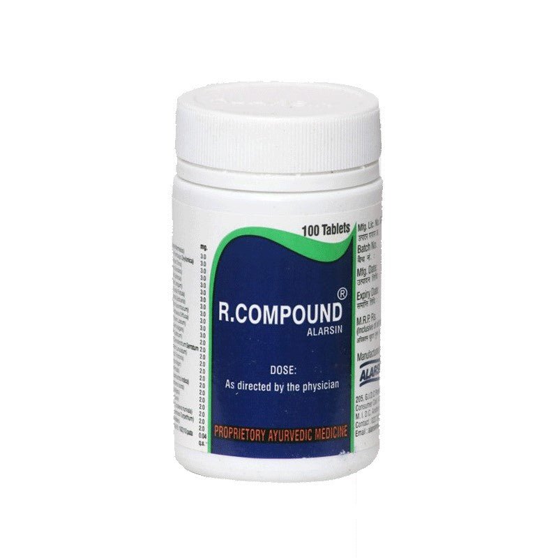 Alarsin Ayurvedic R Compound Tablet 100 Tablets
