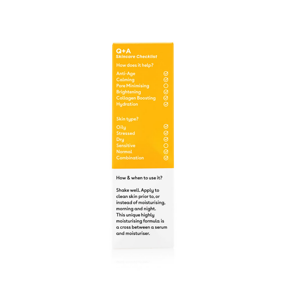 Q+A Vitamin C Brightening Serum - Distacart