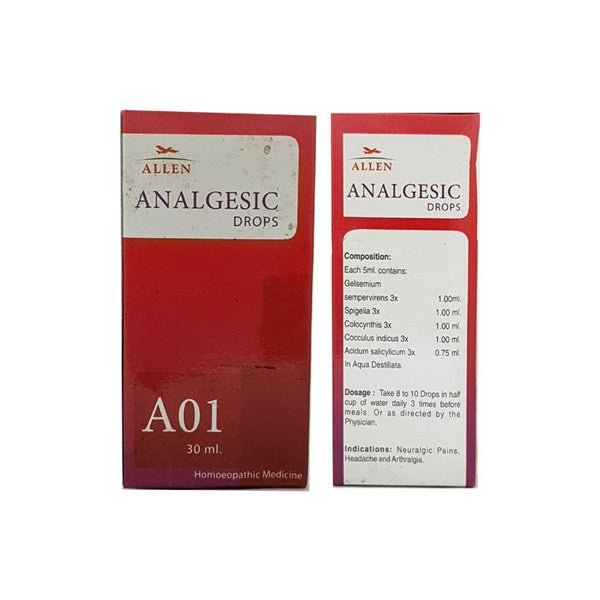  Homeopathy A1 Analgesic Drops