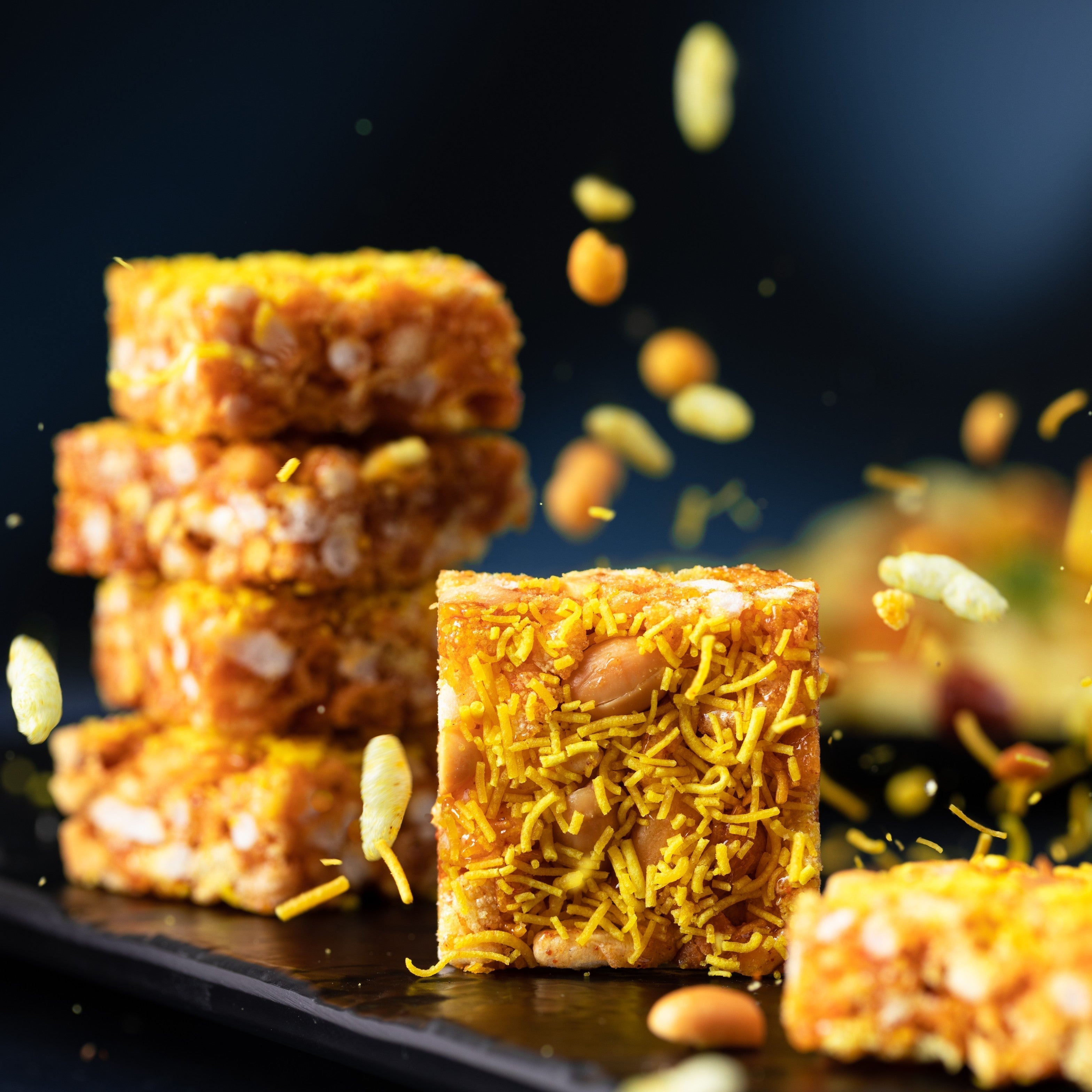 Almond House Bhel Squares - Distacart