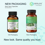 Thumbnail for Merlion Naturals Aloe Vera 500mg Capsules - Dista