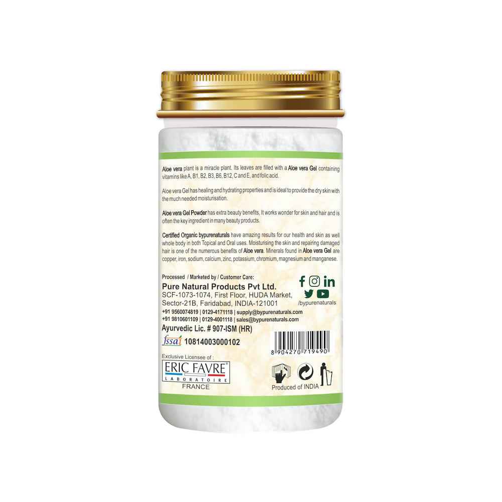 byPureNaturals Organic Aloevera Gel Powder - Dista