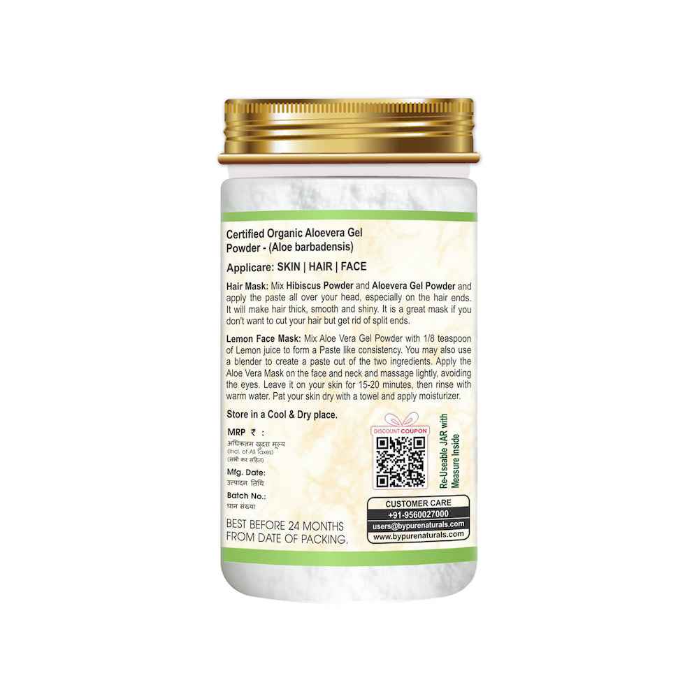 byPureNaturals Organic Aloevera Gel Powder - Dista