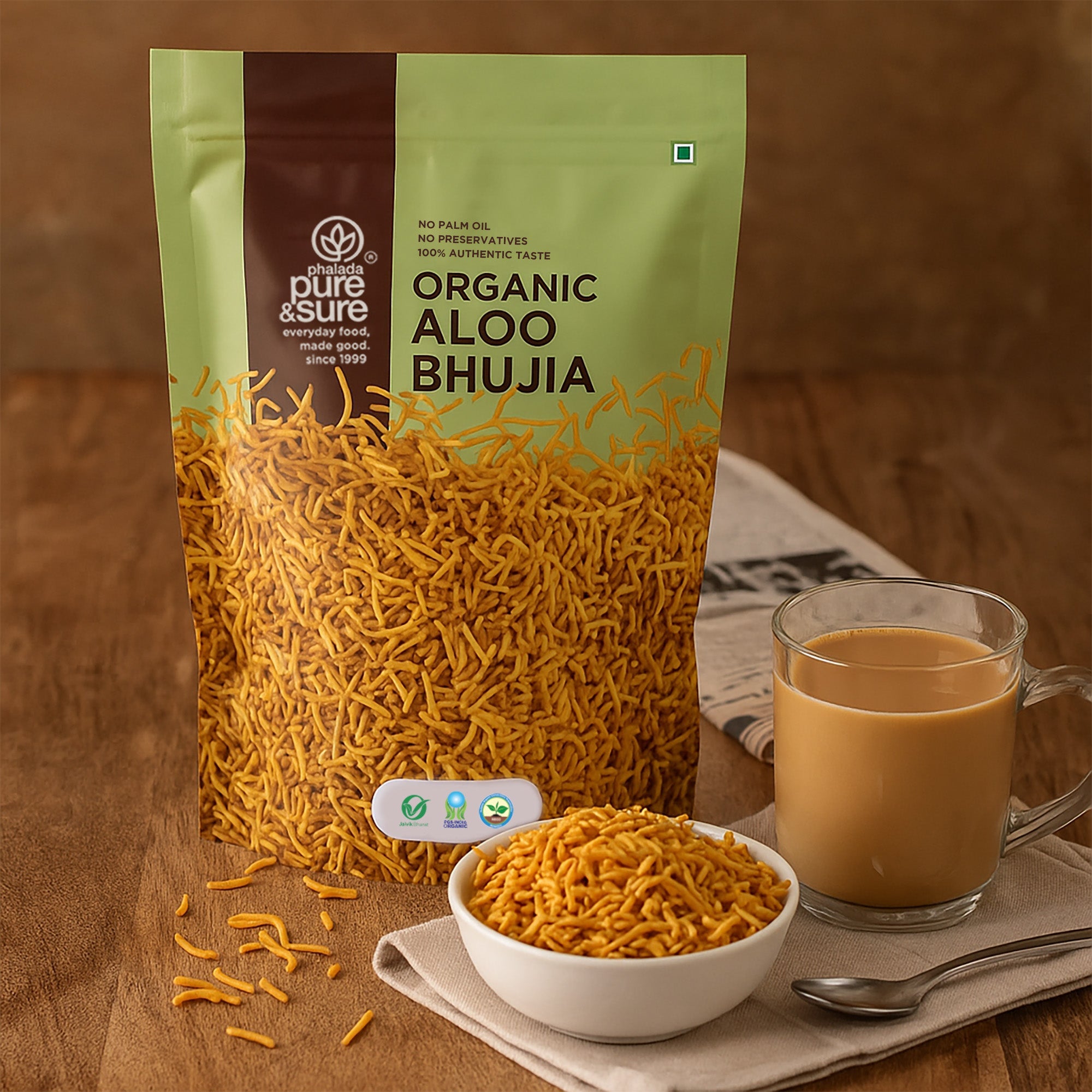 Pure & Sure Organic Aloo Bhujia