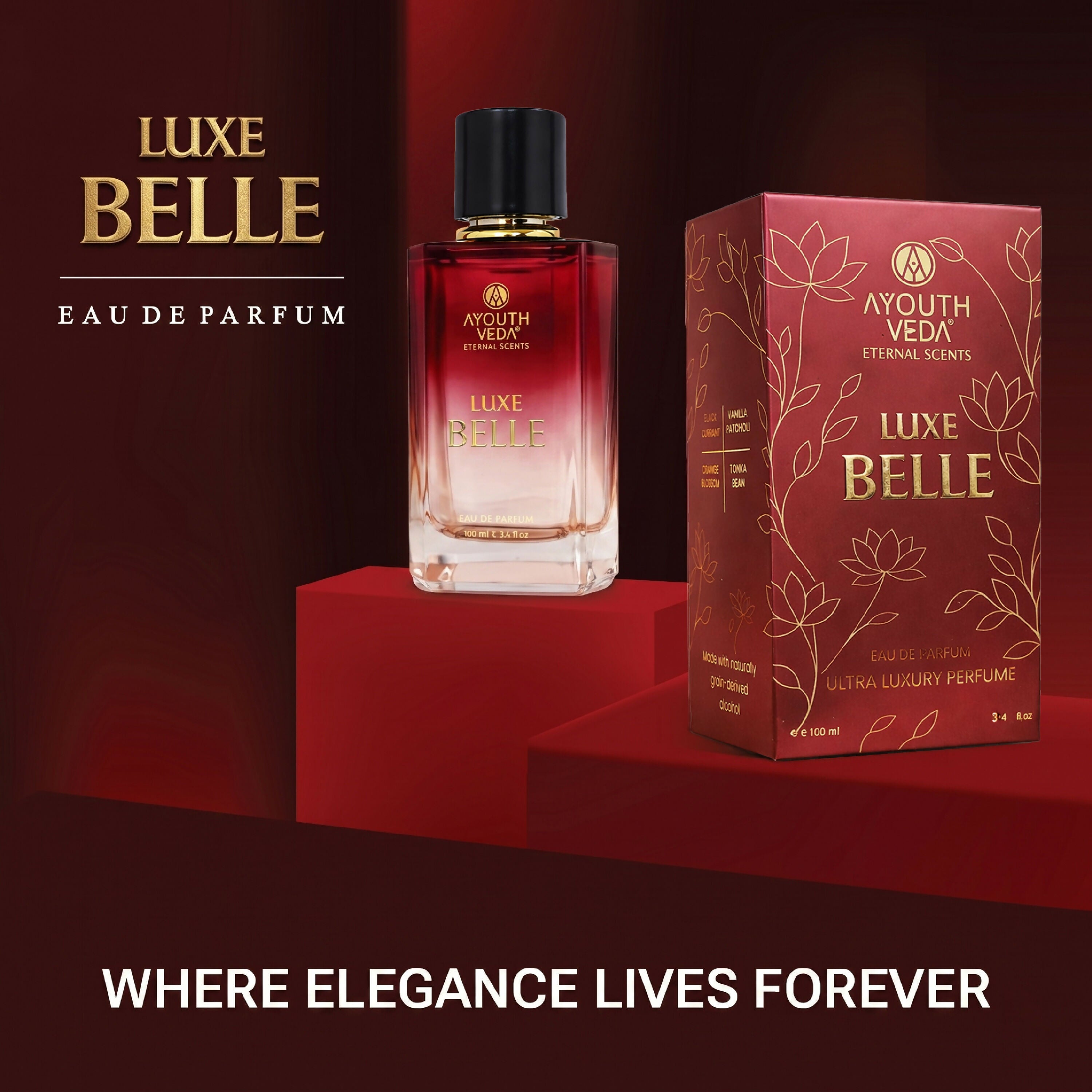 Ayouthveda Luxe Belle Eau De Parfum for Women - Dista