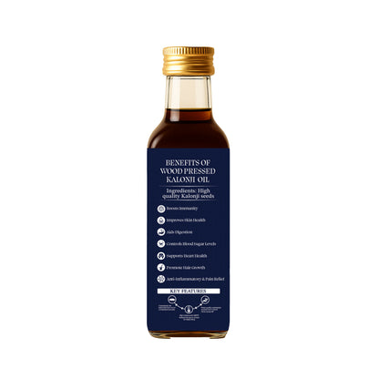 Dorjee Wellness Wood Pressed Kalonji (Black Seed) Oil - Distacart