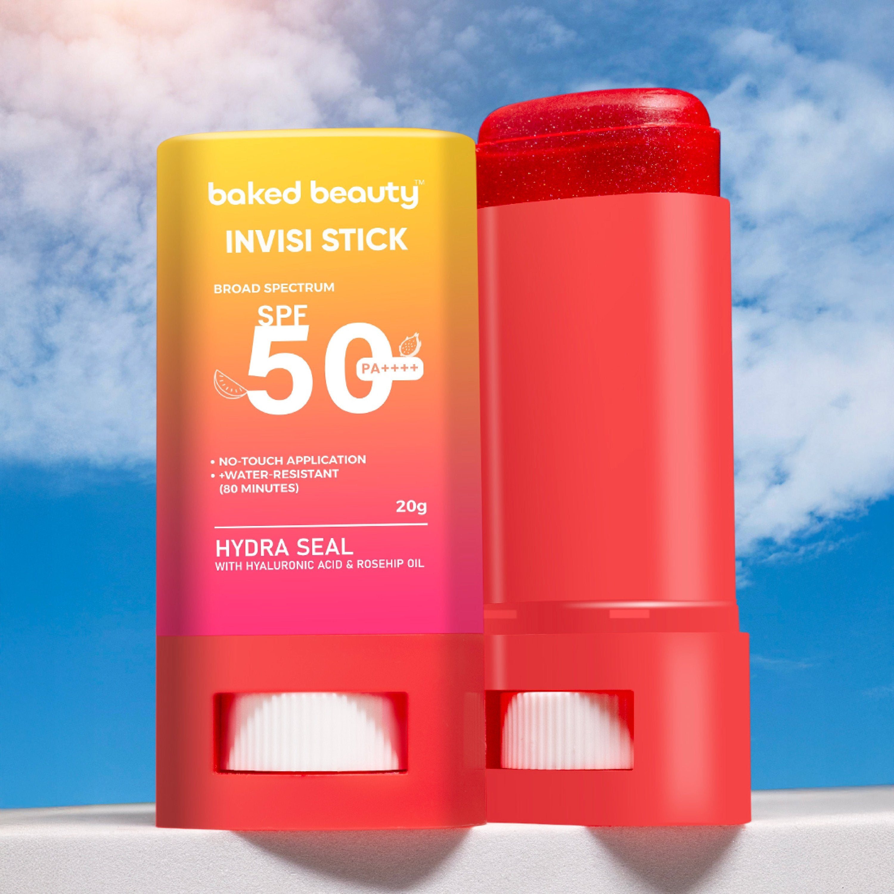 Baked Beauty Invisi Stick – Broad Spectrum Spf 50 And Pa++++ - Distacart