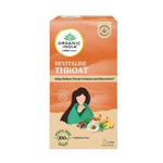 Thumbnail for Organic India Revitalise Throat Teabags - Distacart