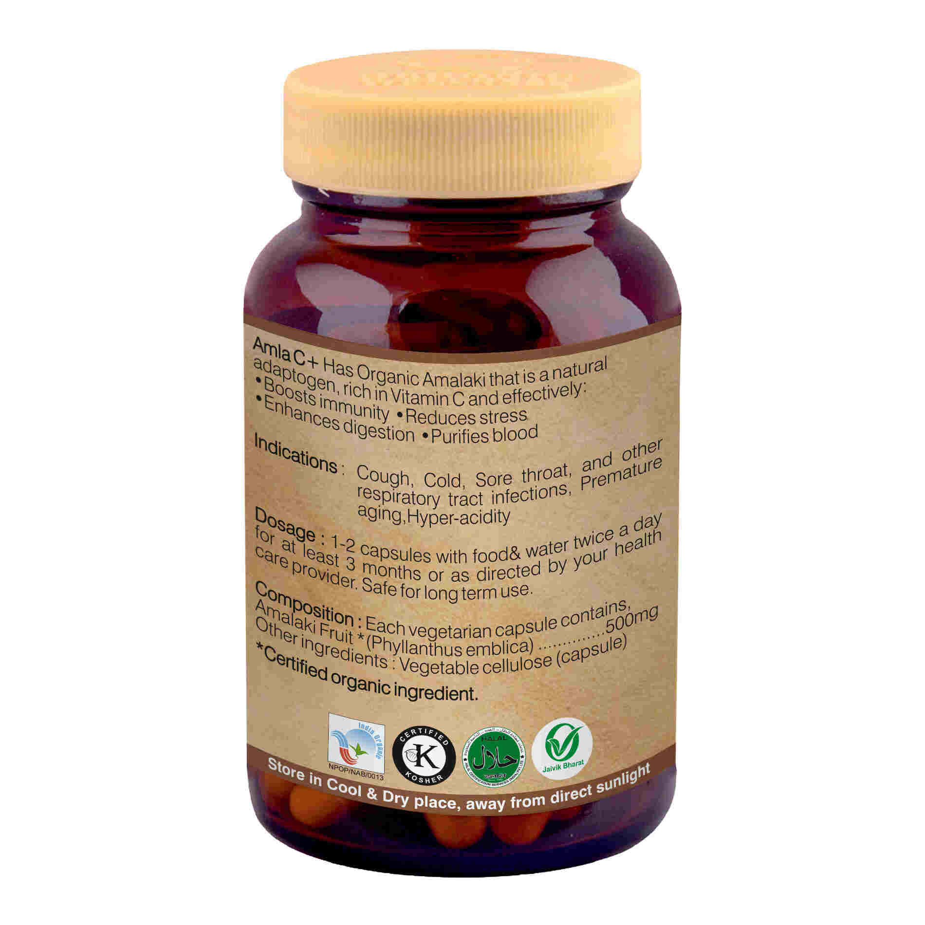 Organic Wellness Ow'Heal Amla C+ - Distacart