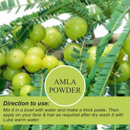 Nuerma Science Amla Powder for Healthy Skin & Hair - Distacart