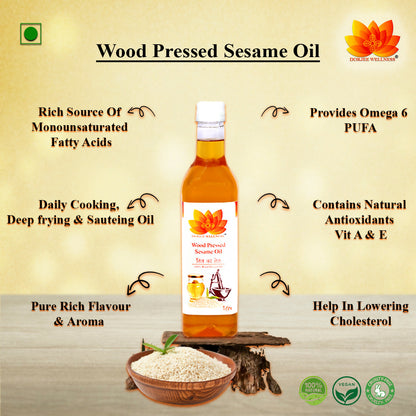 Dorjee Wellness Wood Pressed Sesame Oil - Distacart