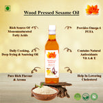 Thumbnail for Dorjee Wellness Wood Pressed Sesame Oil