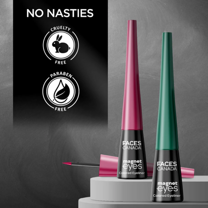 Faces Canada Magneteyes Colored Eyeliner - Dramatic Purple 01 - Distacart