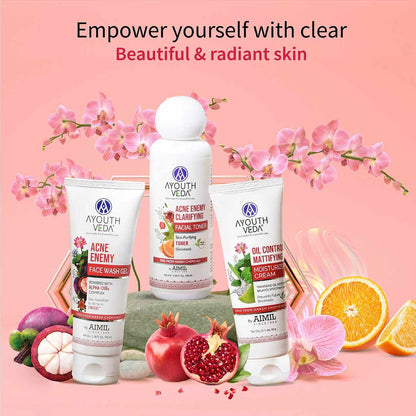 Ayouthveda Anti Acne CTM Regimen Combo - Distacart