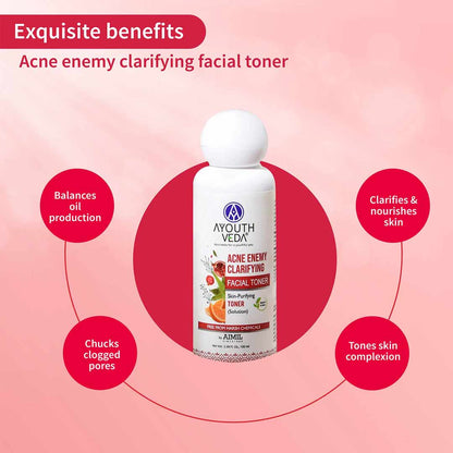 Ayouthveda Anti Acne CTM Regimen Combo - Distacart