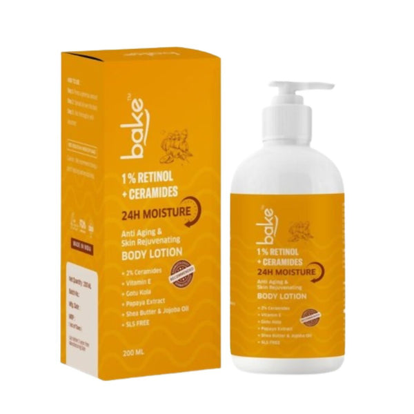 Bake 1% Retinol & Ceramides Body Lotion - Distacart