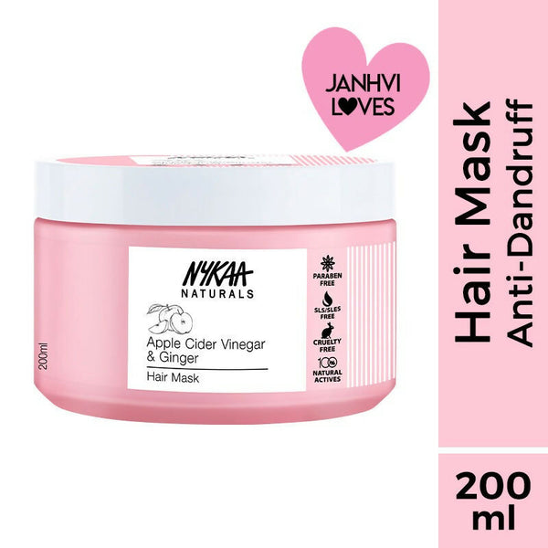 Nykaa Naturals Anti-Dandruff - Free Hair Mask With Apple Cider Vinegar & Ginger - Distacart