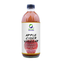 Thumbnail for Organic Wellness Apple Cider Vinegar with Mother, Cinnamon & Fenugreek - Distacart