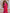 Zibaa Hand-Dyed Mul Cotton Pink Saree with Tassels