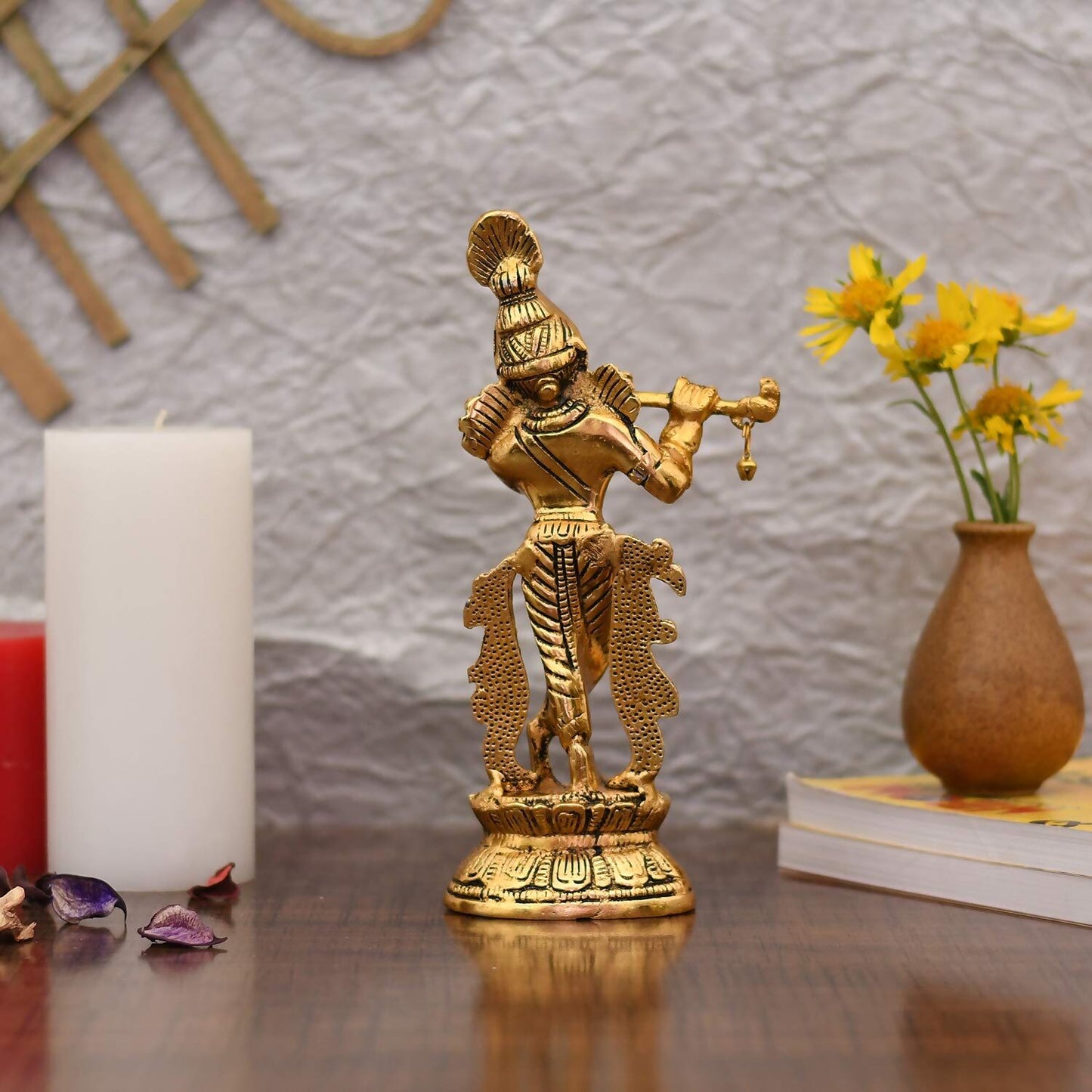 Collectible India Lord Krishna Idol Statue Krishna Idols - Distacart